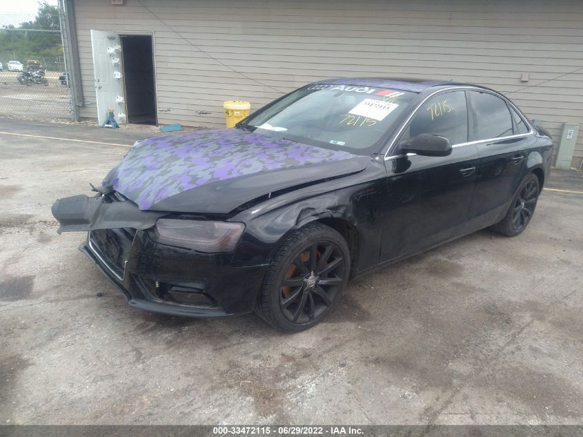 2013 AUDI A4 PREMIUM PLUS WAUFFAFL2DN003634