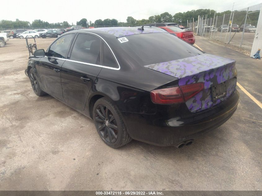 2013 AUDI A4 PREMIUM PLUS WAUFFAFL2DN003634