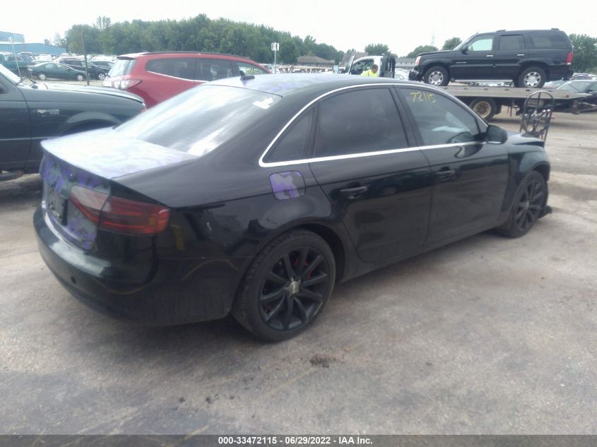2013 AUDI A4 PREMIUM PLUS WAUFFAFL2DN003634