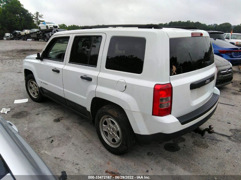2014 JEEP PATRIOT SPORT 1C4NJPBA1ED714835