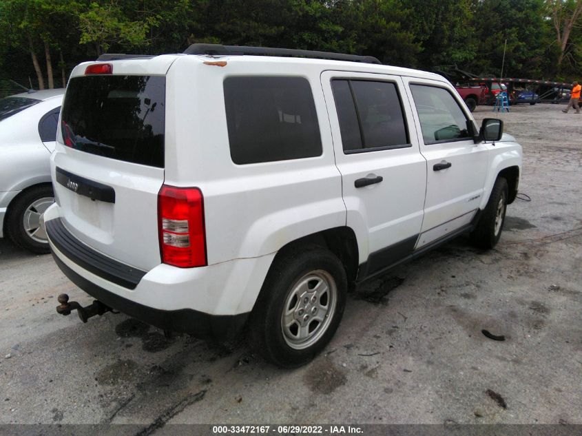 2014 JEEP PATRIOT SPORT 1C4NJPBA1ED714835