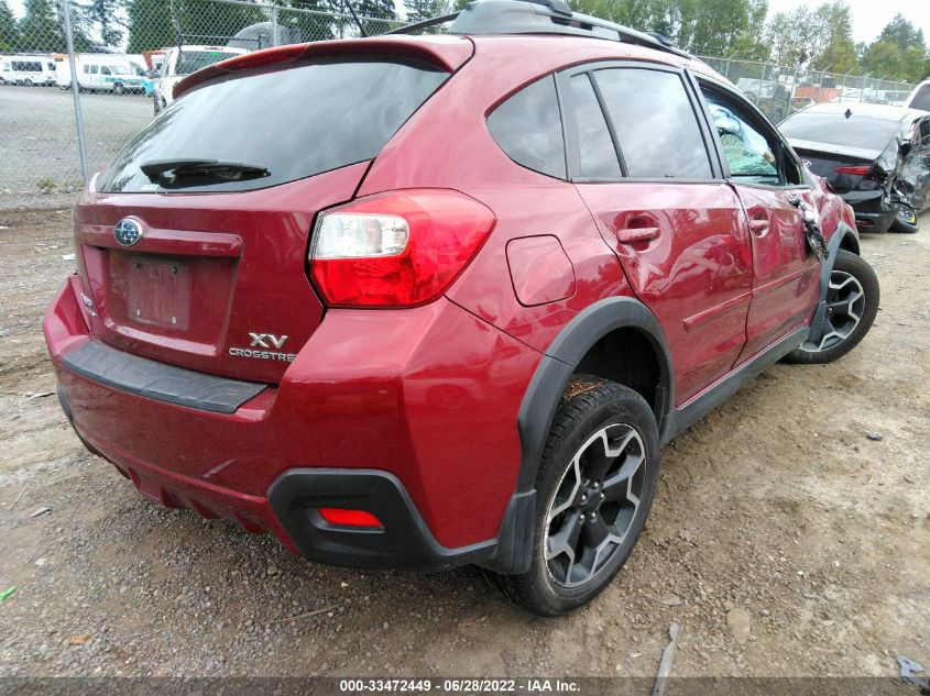 2014 SUBARU XV CROSSTREK LIMITED JF2GPAGC5E8327021