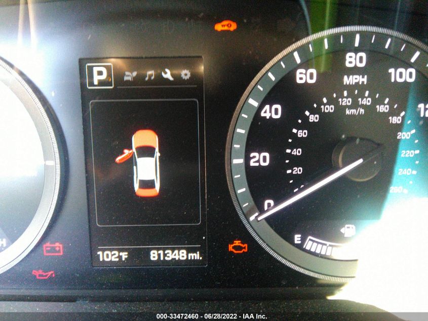 2016 HYUNDAI SONATA HYBRID SE KMHE24L15GA040313