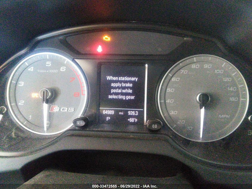 2016 AUDI SQ5 PRESTIGE WA1VCBFP5GA129220