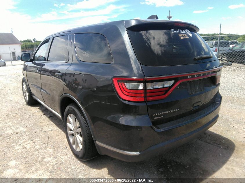 2014 DODGE DURANGO SXT 1C4RDJAG6EC503602