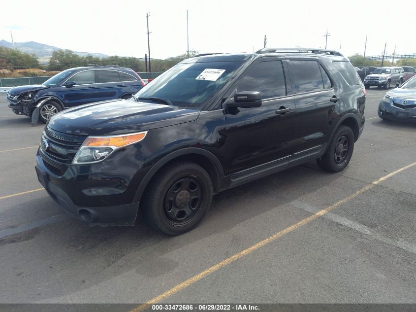 2014 FORD UTILITY POLICE 1FM5K8AR4EGC49665