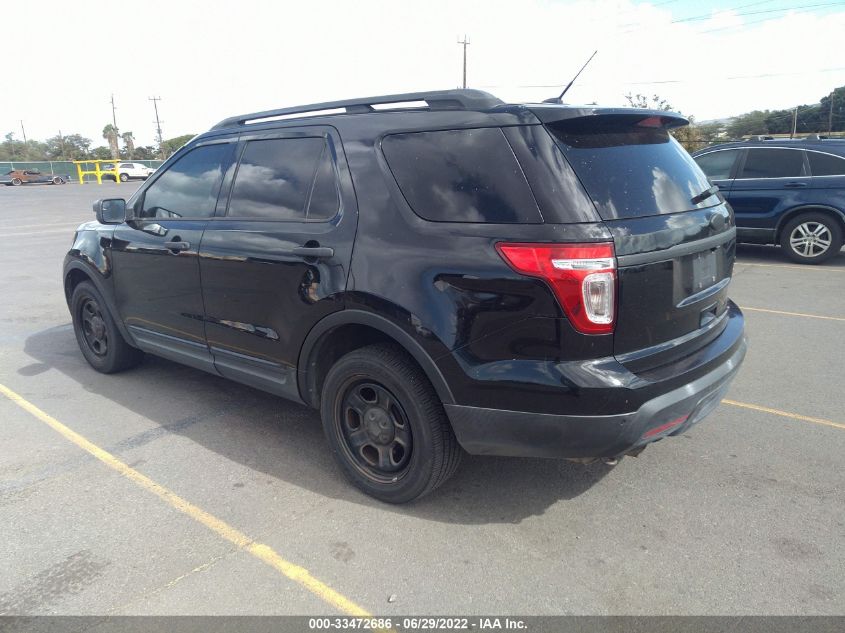 2014 FORD UTILITY POLICE 1FM5K8AR4EGC49665