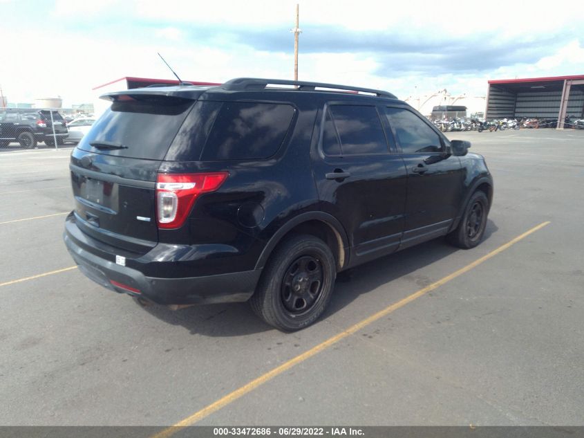 2014 FORD UTILITY POLICE 1FM5K8AR4EGC49665