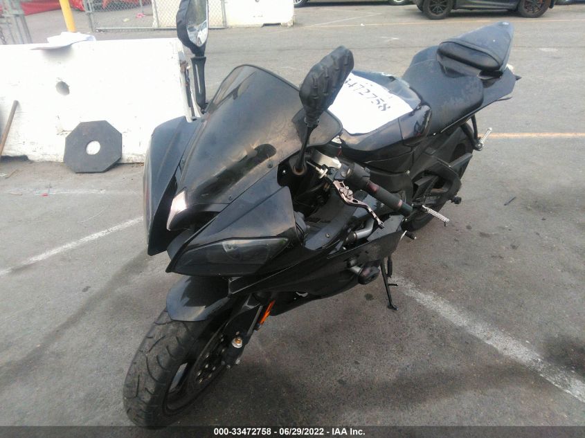 2012 YAMAHA YZFR6 JYARJ16E4CA026463