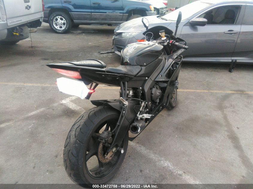 2012 YAMAHA YZFR6 JYARJ16E4CA026463