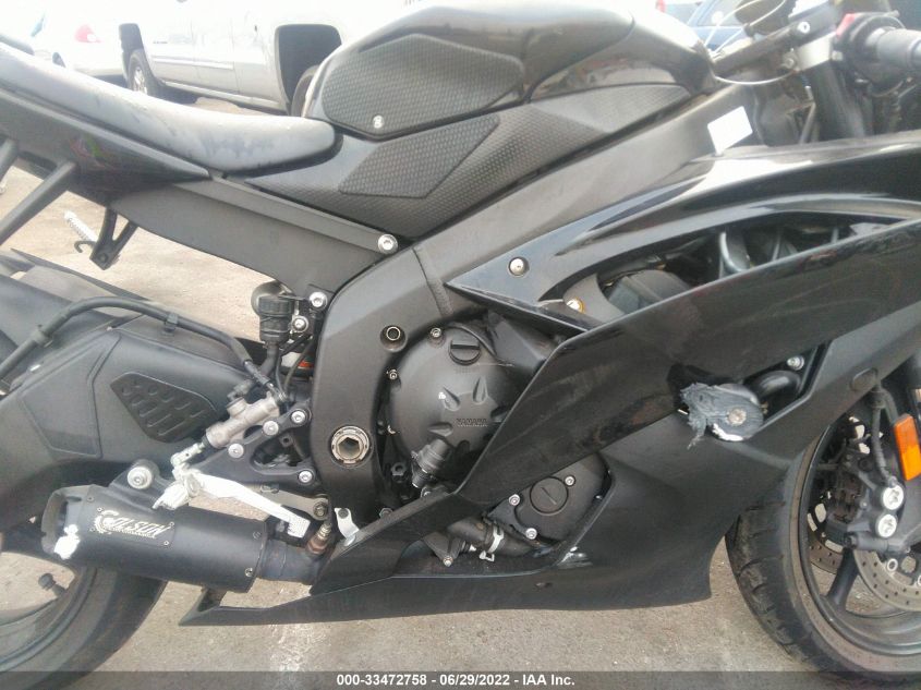 2012 YAMAHA YZFR6 JYARJ16E4CA026463