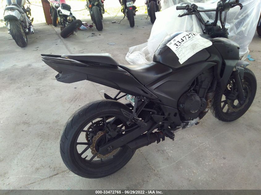 2014 HONDA CB500 F MLHPC4566E5100766