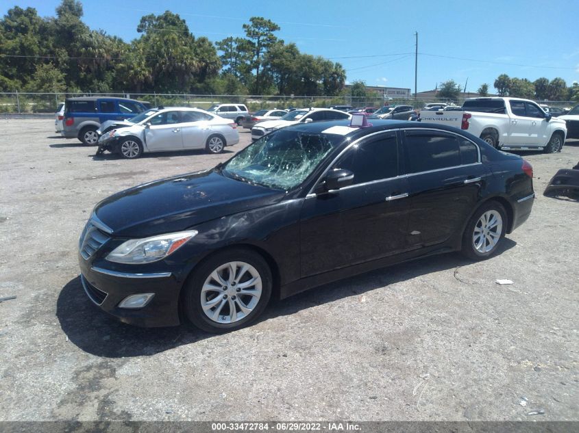 2013 HYUNDAI GENESIS 3.8L KMHGC4DD3DU237599