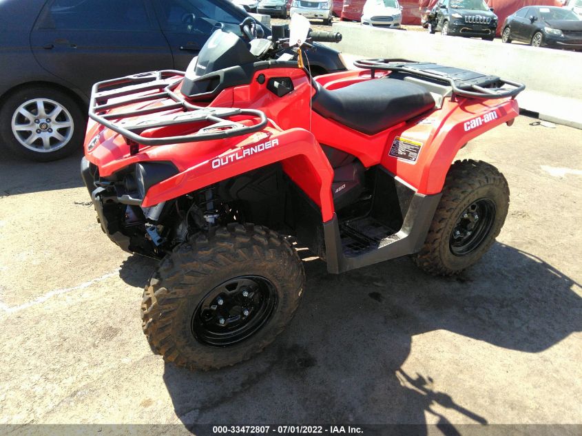 2022 CAN-AM OUTLANDER 450/450 DPS 3JBLGAR43NJ001771
