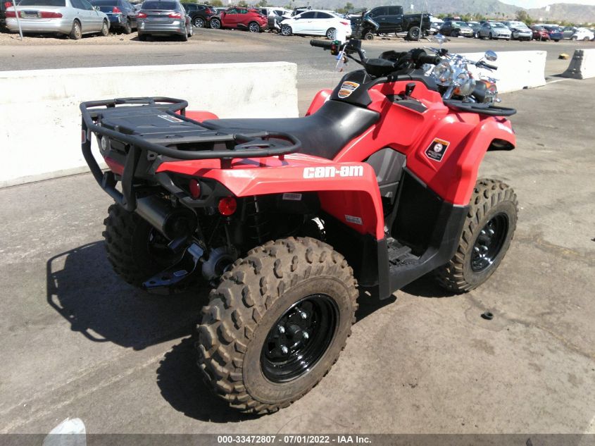 2022 CAN-AM OUTLANDER 450/450 DPS 3JBLGAR43NJ001771