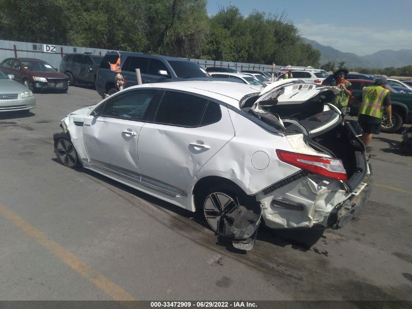 2013 KIA OPTIMA HYBRID LX KNAGM4AD1D5053422