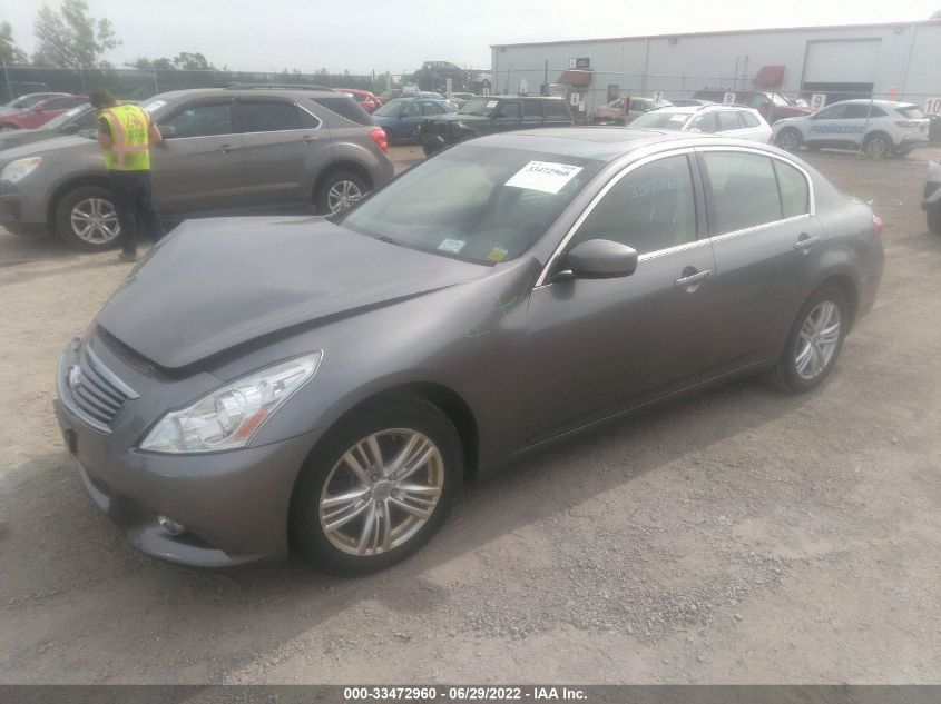 2013 INFINITI G37 SEDAN X JN1CV6ARXDM356424