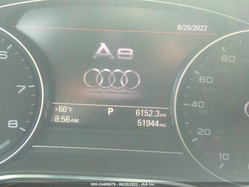 2015 AUDI A8 L 3.0T WAU3GAFD9FN032284