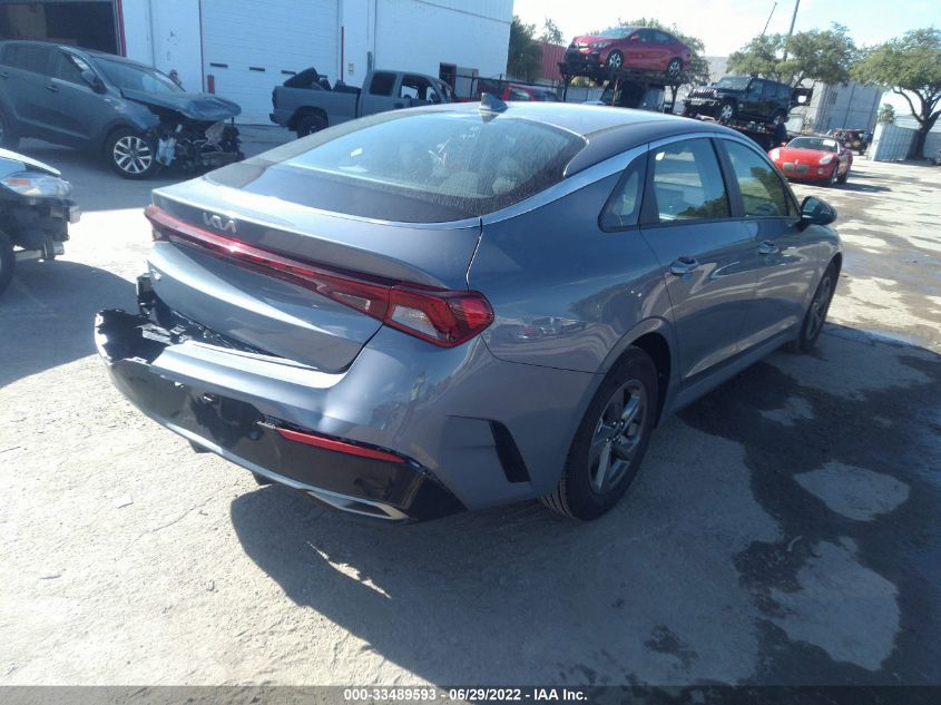 2022 KIA K5 LXS 5XXG14J27NG127904