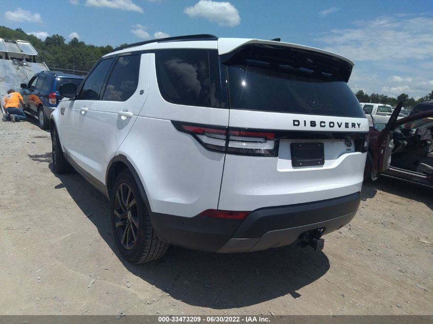 2019 LAND ROVER DISCOVERY SE SALRG2RV5K2406319