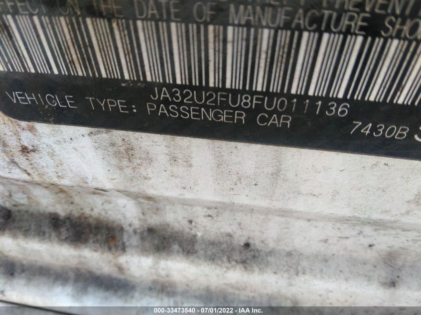 2015 MITSUBISHI LANCER ES JA32U2FU8FU011136
