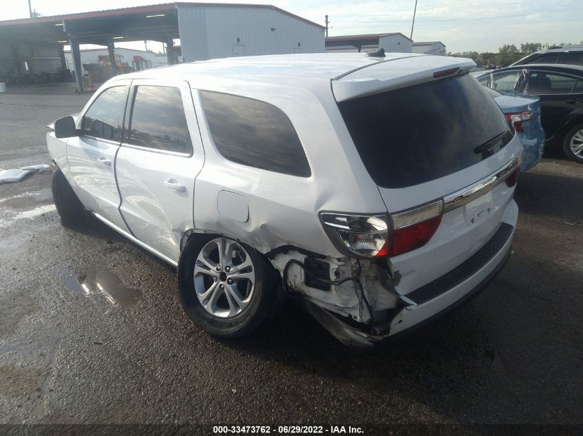 2013 DODGE DURANGO SXT 1C4RDHAG1DC693185