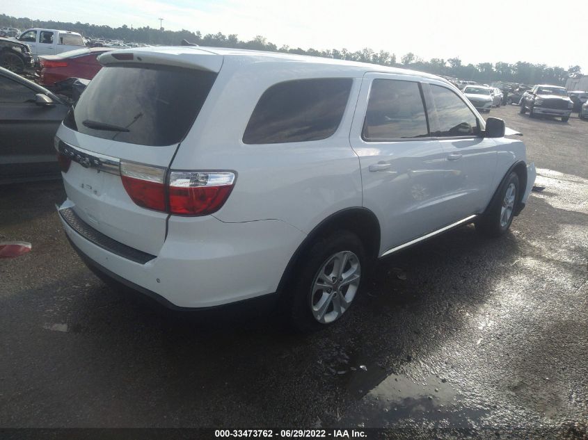 2013 DODGE DURANGO SXT 1C4RDHAG1DC693185