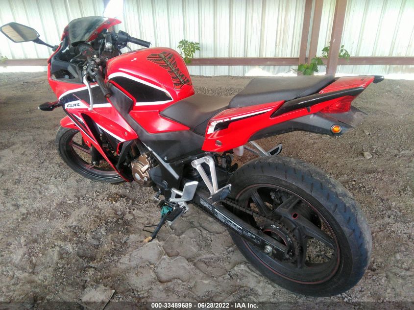 2017 HONDA CBR300 R MLHNC5109H5300186