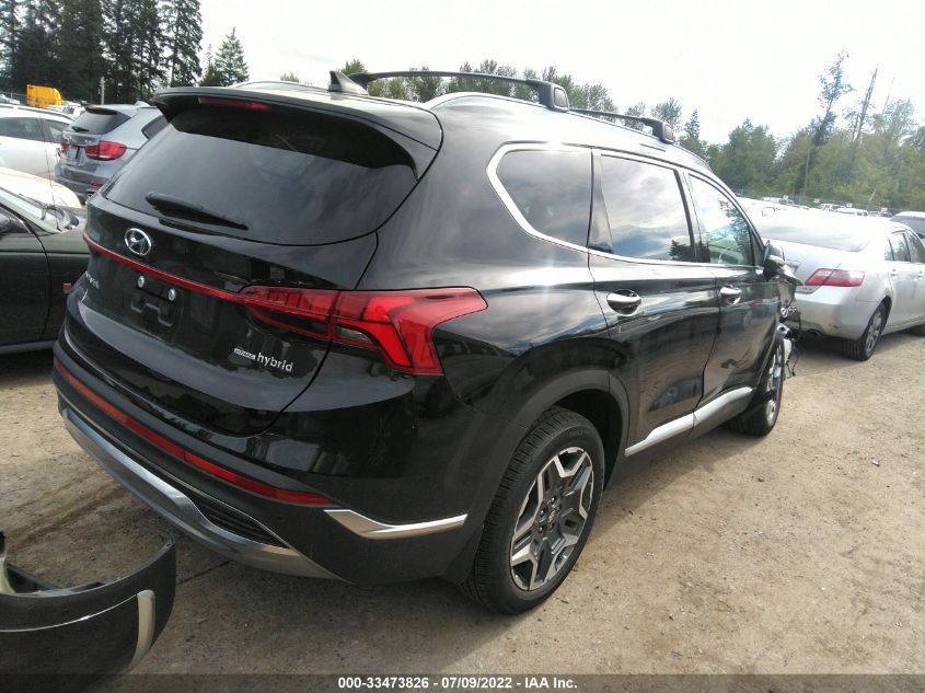 2022 HYUNDAI SANTA FE HYBRID LIMITED KM8S5DA18NU014104