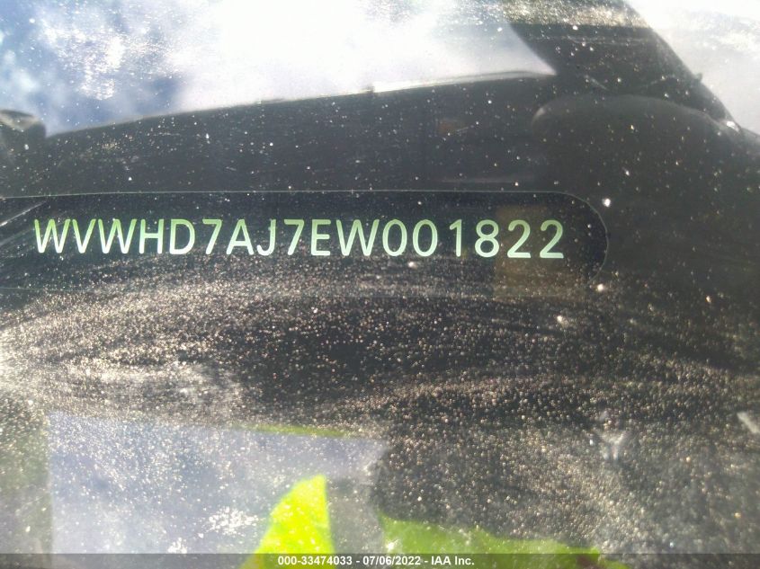 2014 VOLKSWAGEN GTI DRIVER'S EDITION WVWHD7AJ7EW001822