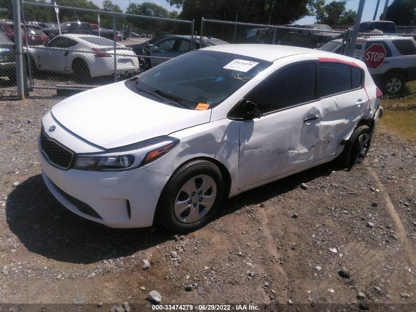 2017 KIA FORTE5 LX KNAFK5A88H5727355