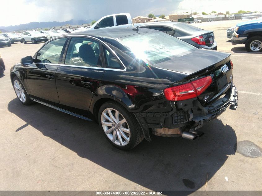 2014 AUDI A4 PREMIUM WAUBFAFL7EN007517