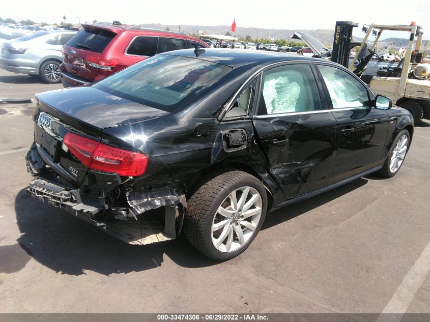 2014 AUDI A4 PREMIUM WAUBFAFL7EN007517