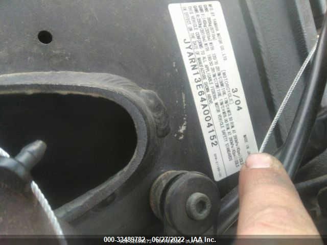 2004 YAMAHA YZFR1 JYARN13E64A004152