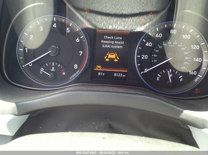 2021 HYUNDAI KONA SEL KM8K22AA4MU748279