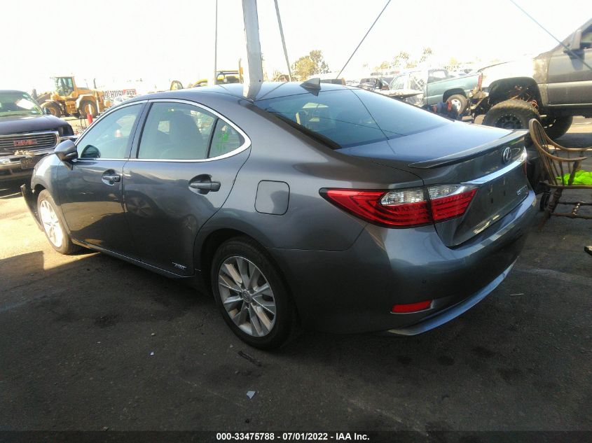 2015 LEXUS ES 300H HYBRID JTHBW1GG7F2090601
