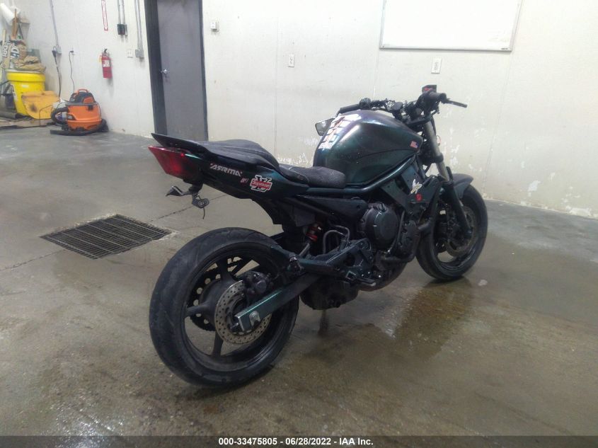 2009 YAMAHA FZ6 R JYARJ18E29A000305