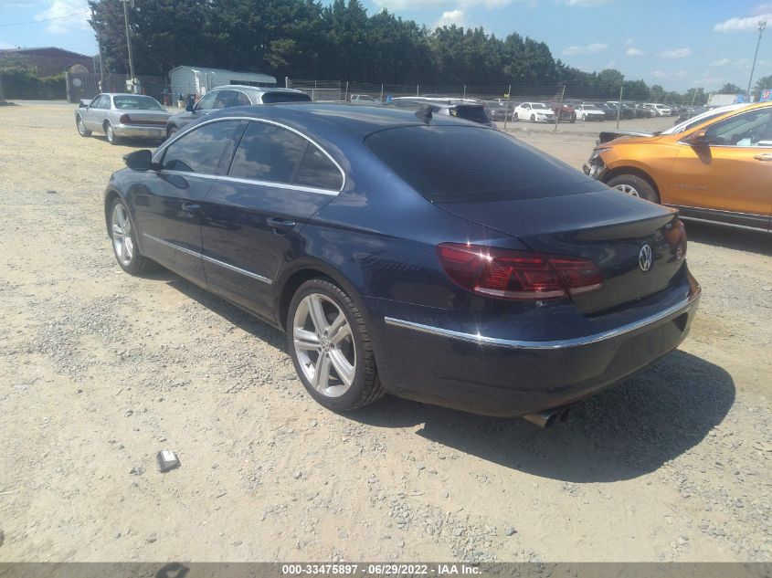 2013 VOLKSWAGEN CC SPORT PLUS WVWBP7AN9DE505356