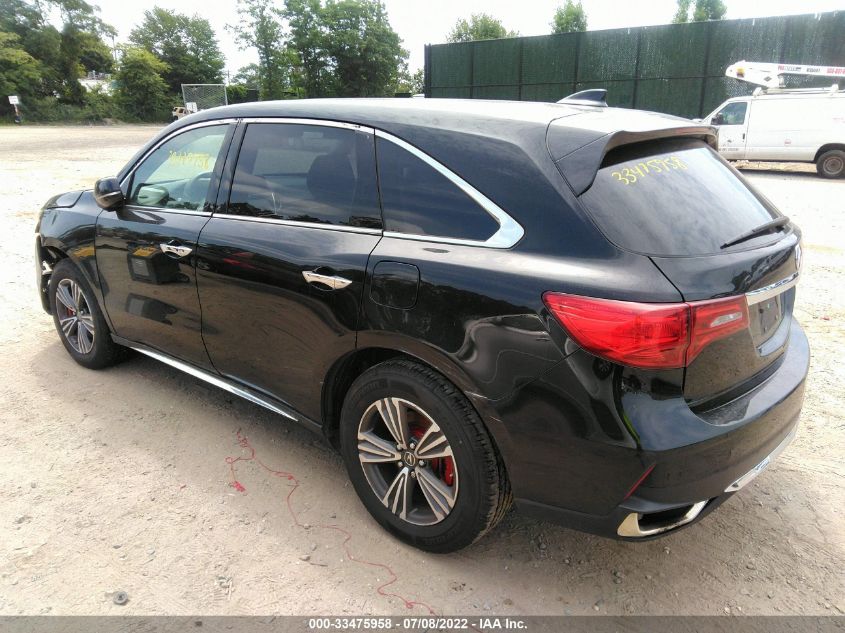 2017 ACURA MDX 5FRYD4H37HB032274