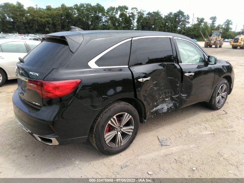 2017 ACURA MDX 5FRYD4H37HB032274