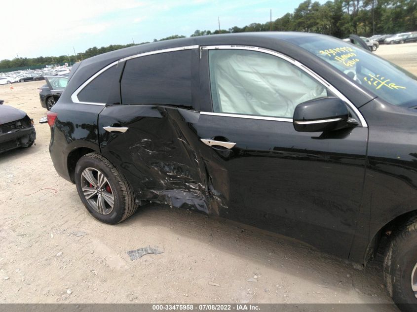 2017 ACURA MDX 5FRYD4H37HB032274