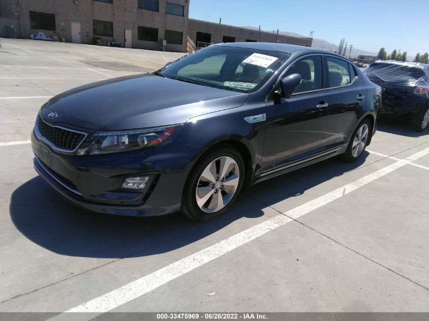 2014 KIA OPTIMA HYBRID EX KNAGN4AD7E5067548