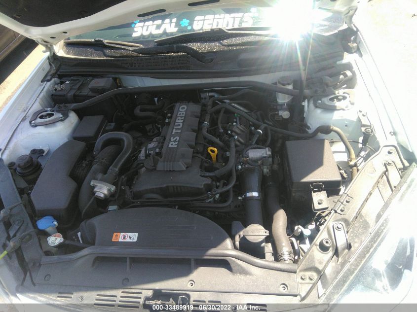 2013 HYUNDAI GENESIS COUPE 2.0T KMHHT6KD6DU110655