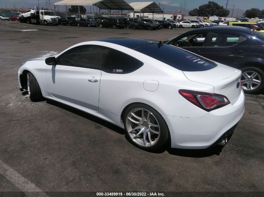 2013 HYUNDAI GENESIS COUPE 2.0T KMHHT6KD6DU110655