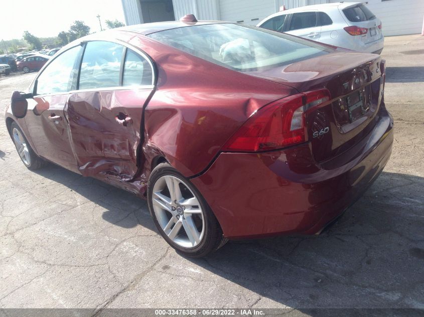 2015 VOLVO S60 T5 DRIVE-E PREMIER YV140MFK0F2353184