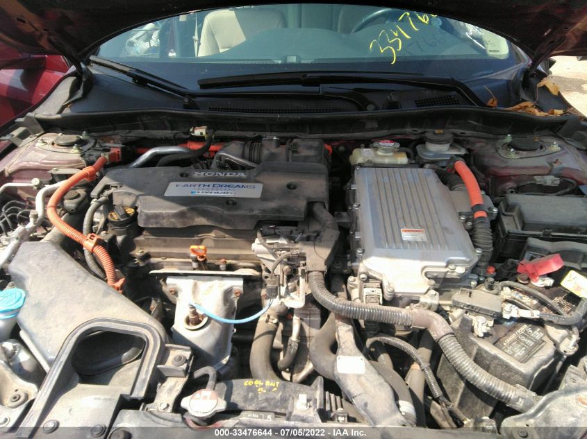 2014 HONDA ACCORD HYBRID TOURING 1HGCR6F75EA000489