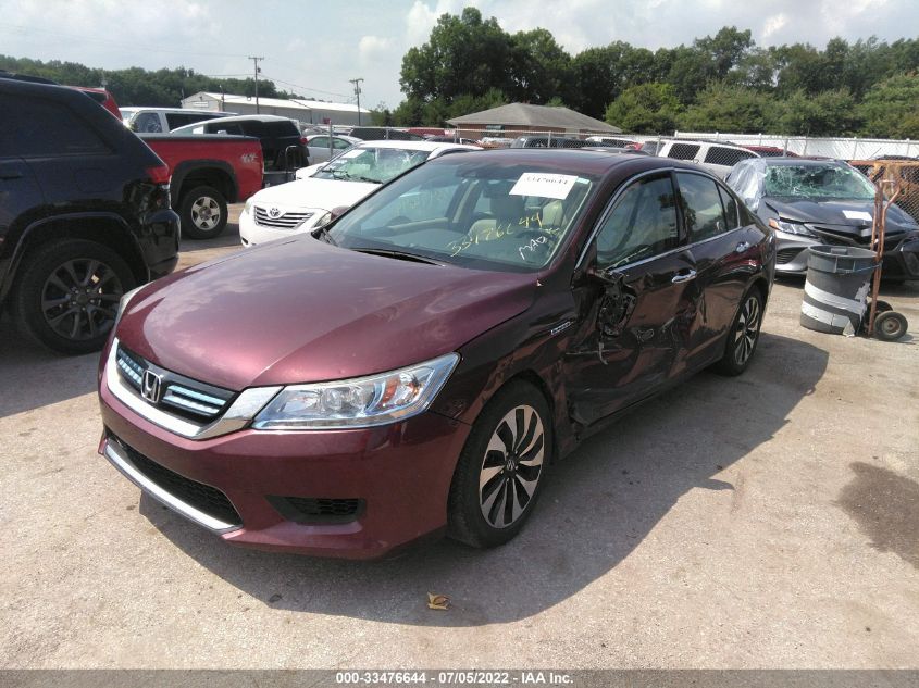 2014 HONDA ACCORD HYBRID TOURING 1HGCR6F75EA000489