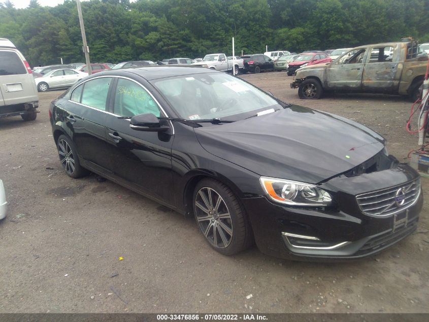 2016 VOLVO S60 INSCRIPTION T5 PREMIER LYV612TK0GB109877