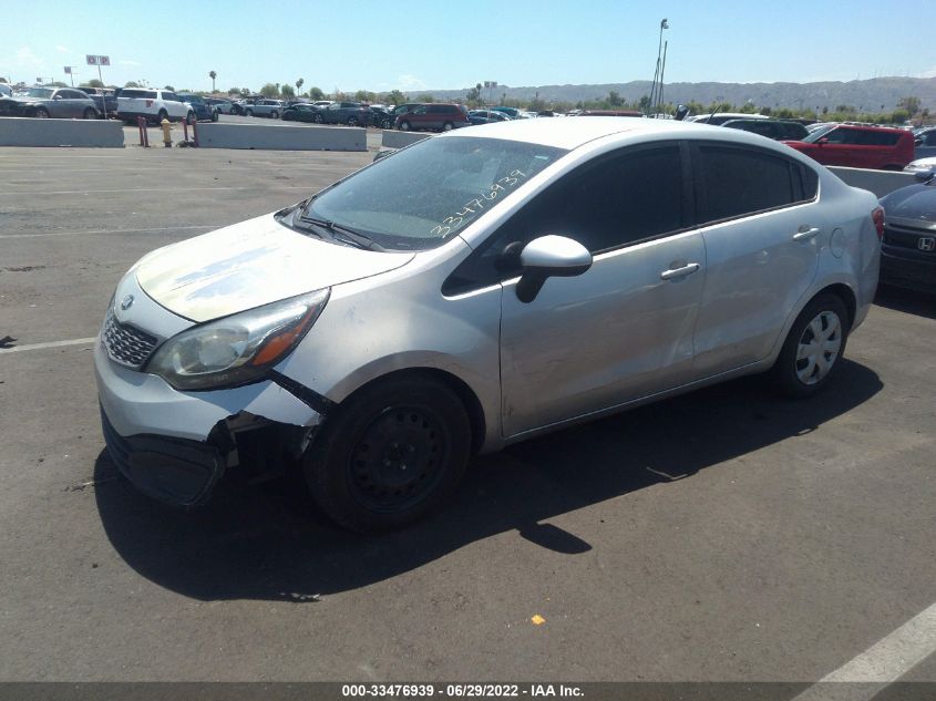 2015 KIA RIO LX KNADM4A37F6437065
