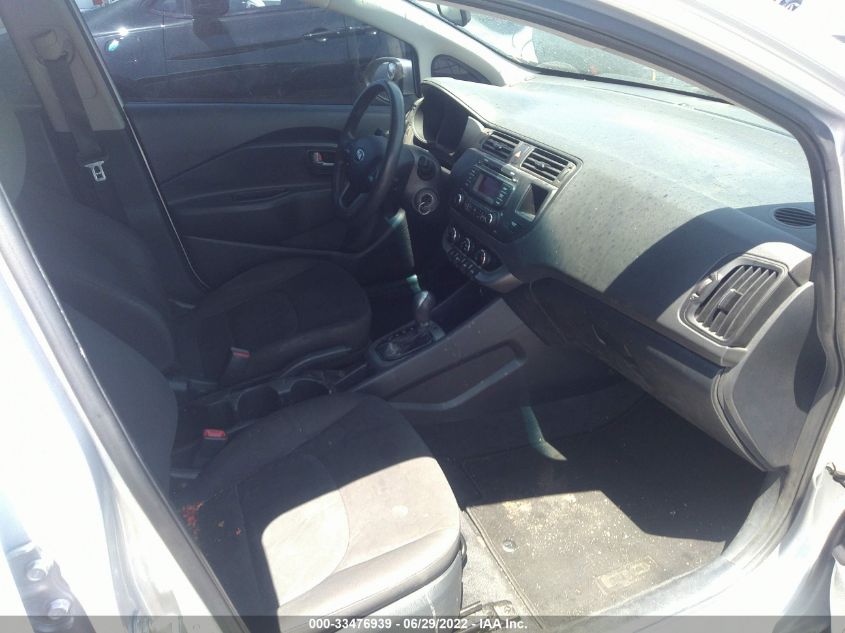 2015 KIA RIO LX KNADM4A37F6437065